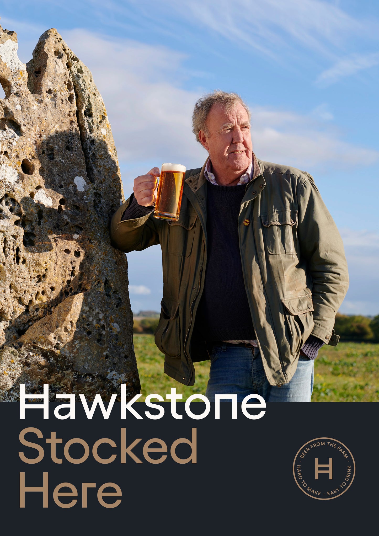 Hawkstone Stocked Here Poster 