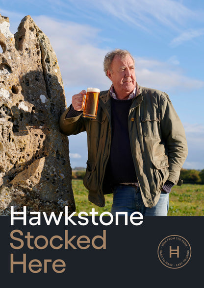 Hawkstone Stocked Here Poster 