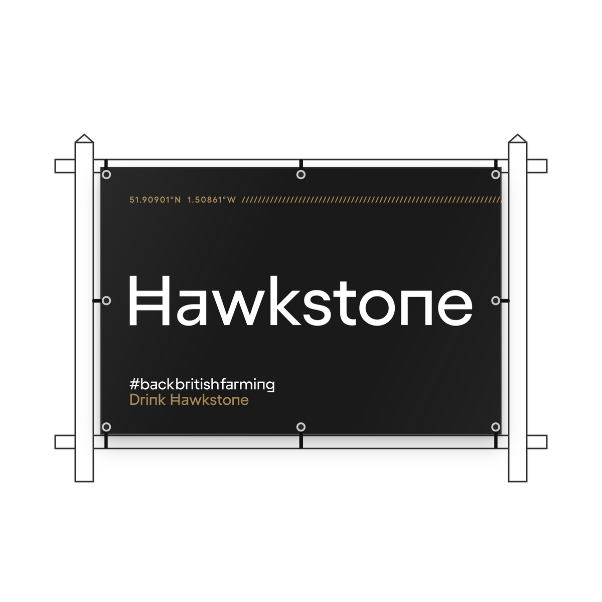 Hawkstone Outdoor Banner 